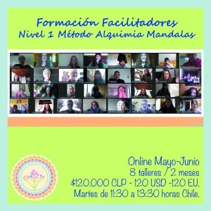 FORMACIÓN NIVEL 1 FACILITADORES MÉTODO ALQUIMIA MANDALAS